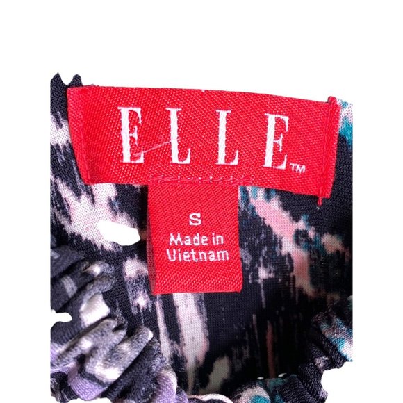 Elle‎ Womens Sundress Mosaic Voyage Print Beach Cruise Summer Maxi Dress Small - Picture 4 of 8